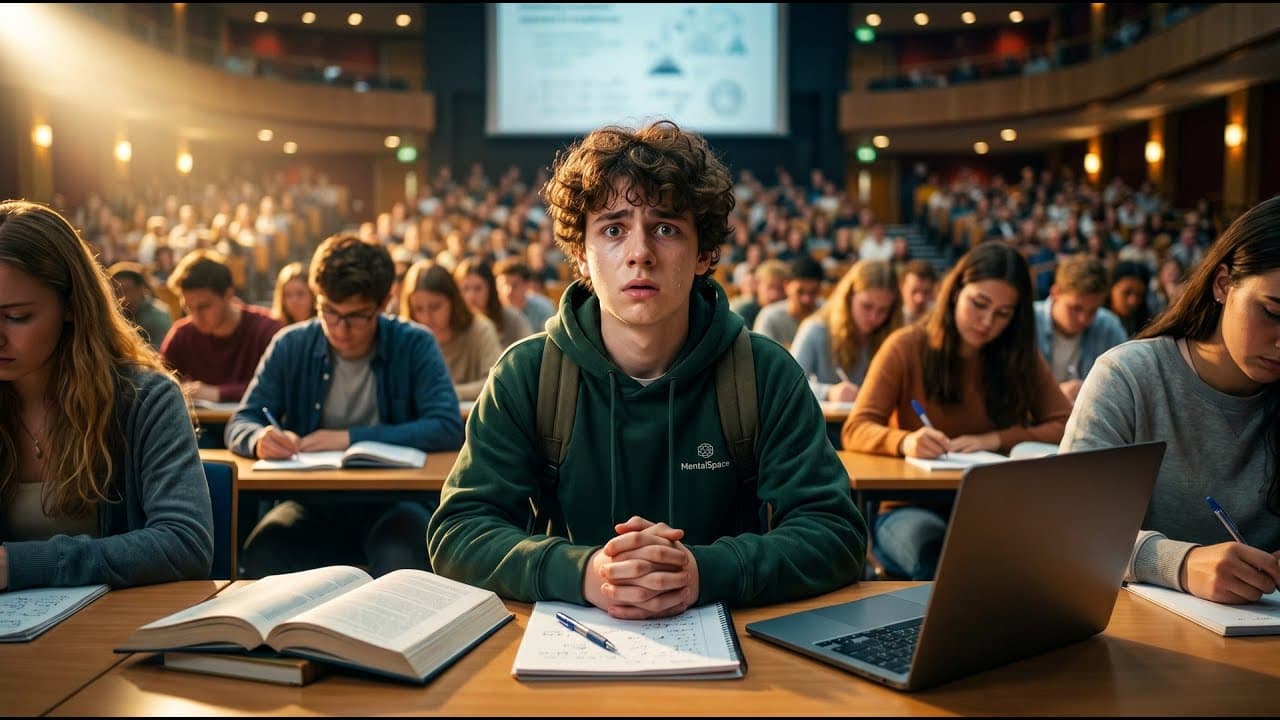 Ever seen a bright student who freezes,... | K-12 School Mental Health