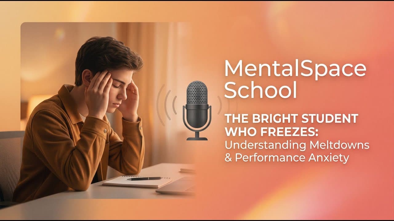 Ever seen a bright student who freezes,... | K-12 School Mental Health