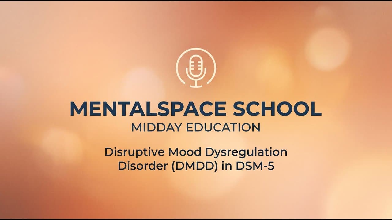 Midday education β Disruptive Mood... | K-12 School Mental Health