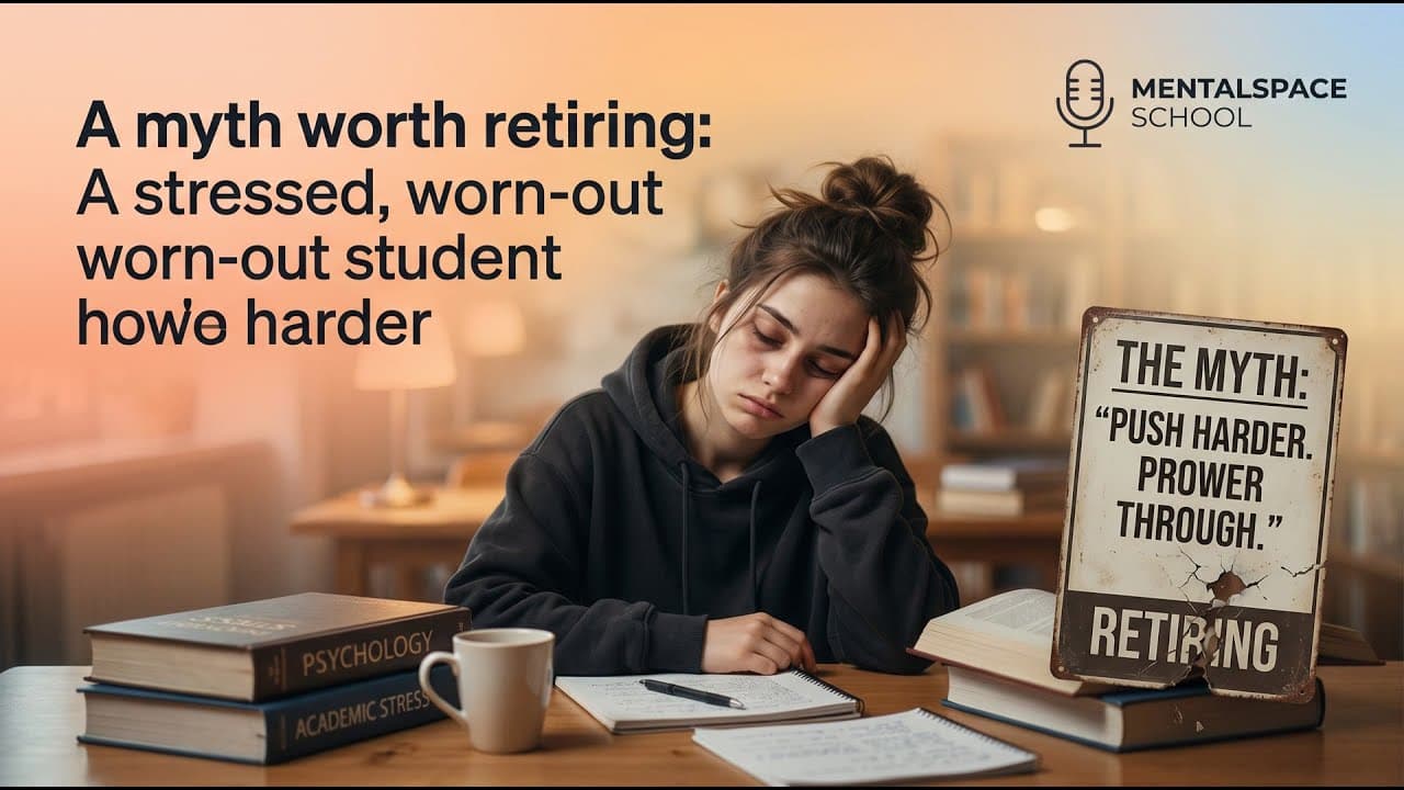 A myth worth retiring: "A stressed,... | K-12 School Mental Health