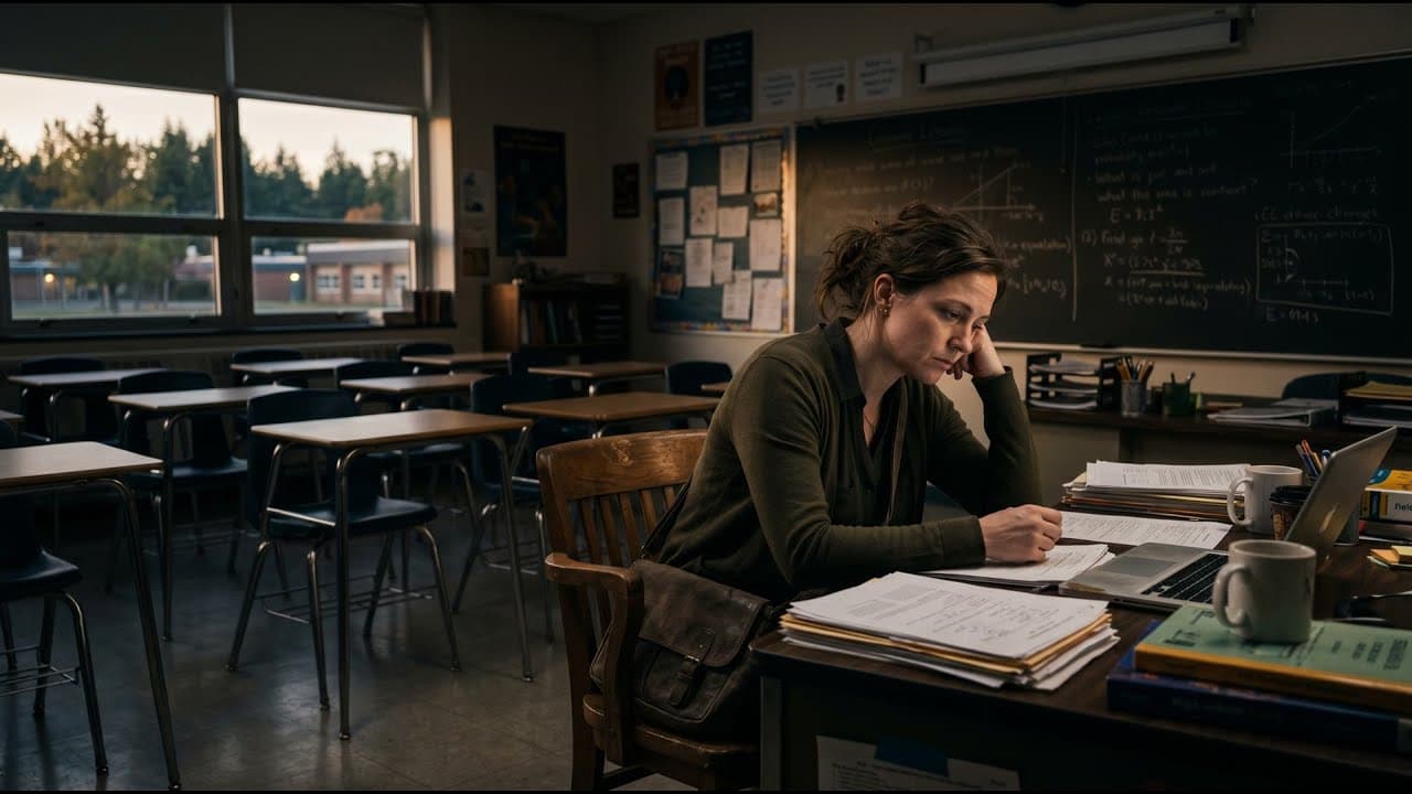 Teachers give everything to their... | K-12 School Mental Health